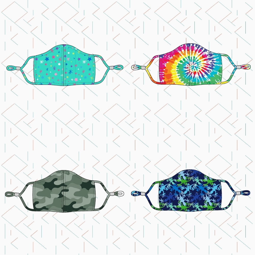 Cotton Adjustable Youth Face Mask